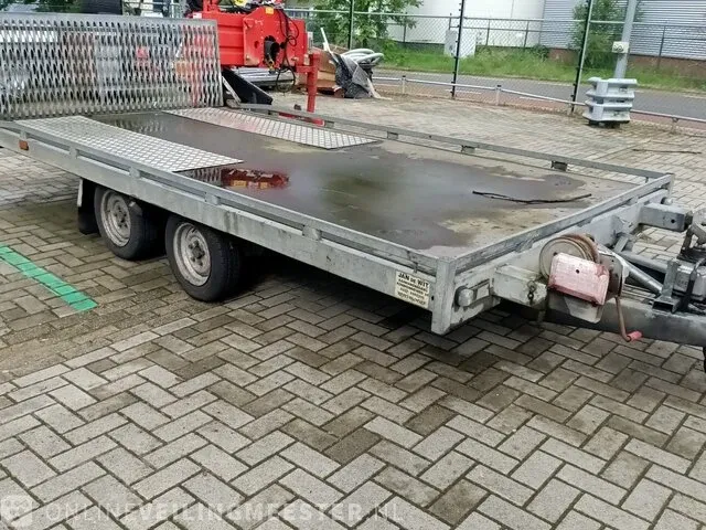 Tandemasser transport aanhanger hapert, bouwjaar 2001 - afbeelding 6 van  10