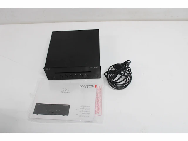 Tangent cd ii cdspeler hifi cd player zwart - afbeelding 4 van  4