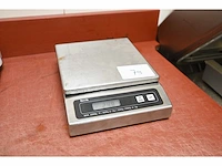 Tanita digitale rvs weegschaal - afbeelding 1 van  2