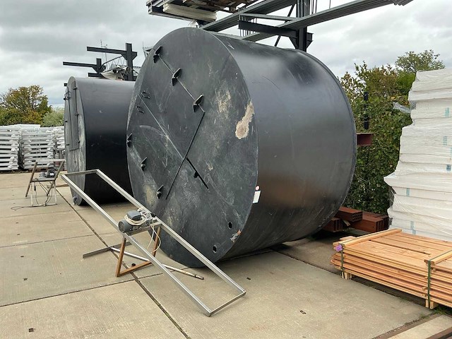 Tank met mixer installatie - afbeelding 8 van  14