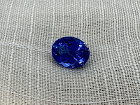 Tanzaniet - 5.05 carat natuurlijke tanzaniet (gecertificeerd) - afbeelding 1 van  3