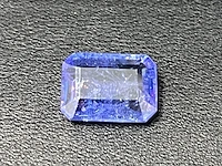 Tanzaniet - 5.43 carat natuurlijke tanzaniet (gecertificeerd) - afbeelding 1 van  5
