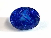 Tanzaniet - 7.61 karaat natuurlijke tanzaniet (gecertificeerd)