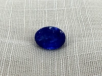 Tanzaniet - 8.63 carat natuurlijke tanzaniet (gecertificeerd)