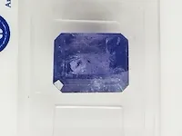Tanzanite 11.15ct algt certified - afbeelding 2 van  8