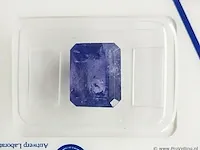 Tanzanite 11.15ct algt certified - afbeelding 3 van  8
