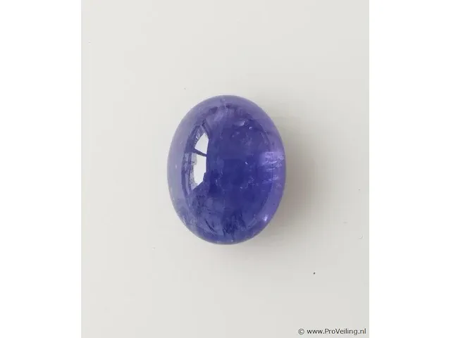 Tanzanite 16.39ct aig certified - afbeelding 1 van  7
