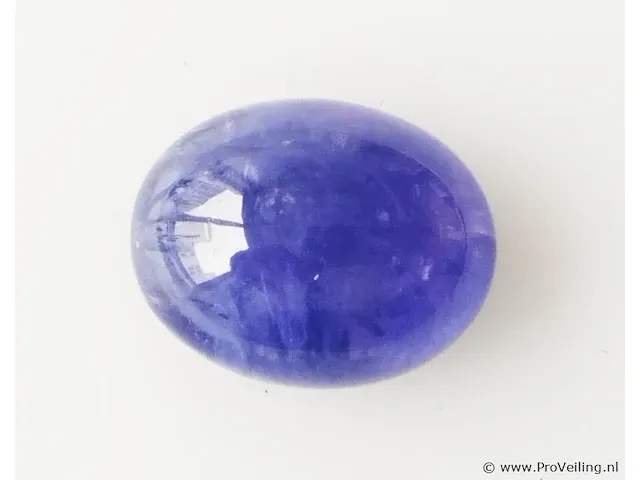 Tanzanite 16.39ct aig certified - afbeelding 3 van  7
