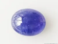 Tanzanite 16.39ct aig certified - afbeelding 3 van  7