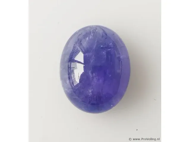 Tanzanite 16.39ct aig certified - afbeelding 4 van  7