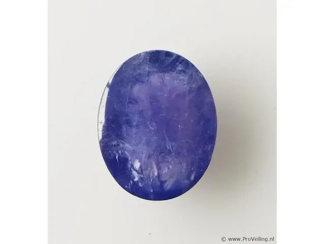 Tanzanite 16.39ct aig certified - afbeelding 7 van  7