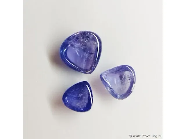 Tanzanite 7.53ct aig certified - afbeelding 2 van  4