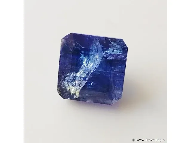 Tanzanite 8.63ct algt certified - afbeelding 1 van  8