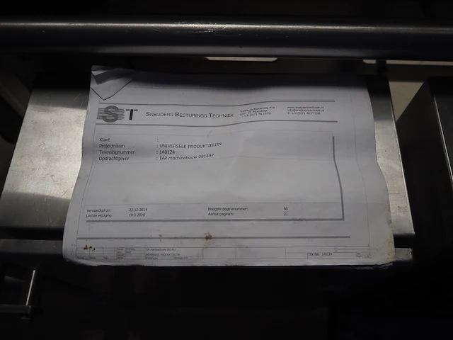 Tap machinebouw - afbeelding 15 van  22