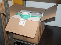 Tape met opdruk in doos. - afbeelding 1 van  2
