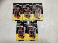 Tapeind uitdraaiset - linkse tapset (5x) - afbeelding 1 van  3