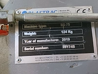 Tapijtstripper zwaar 230v blastrac, 1-7d, bouwjaar 2019 - afbeelding 3 van  11