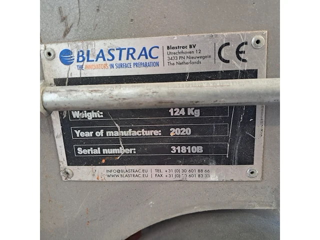 Tapijtstripper zwaar 230v, blastrac, bs-75, 2019 - afbeelding 7 van  8