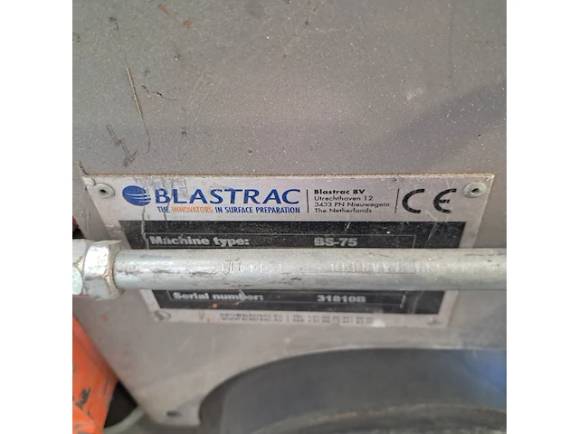 Tapijtstripper zwaar 230v, blastrac, bs-75, 2019 - afbeelding 8 van  8