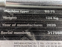 Tapijtstripper zwaar 230v blastrac, bs-75, bouwjaar 2020 - afbeelding 6 van  29