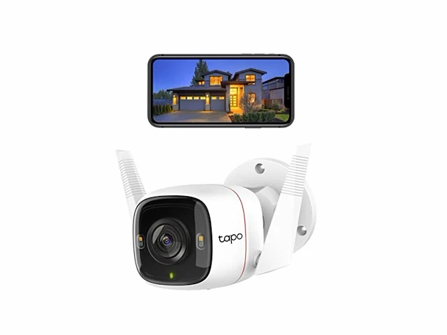 Tapo c320ws beveiligingscamera buiten 2k qhd ip66 wifi camera - afbeelding 3 van  4