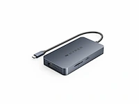 Targus hyperdrive hdm1hbugl dual 4k hdmi 10 in 1 usb c hub voor m1/m2 macbooks middernachtblauw - afbeelding 1 van  5