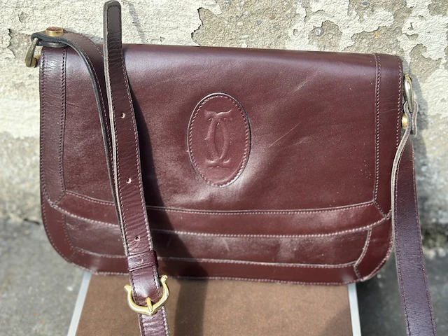 Tas, cartier, de must, bordeax - afbeelding 1 van  8