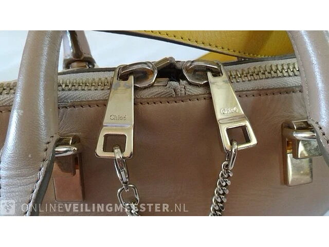 Tas, chloe handbag crossbody bi-color. - afbeelding 10 van  11