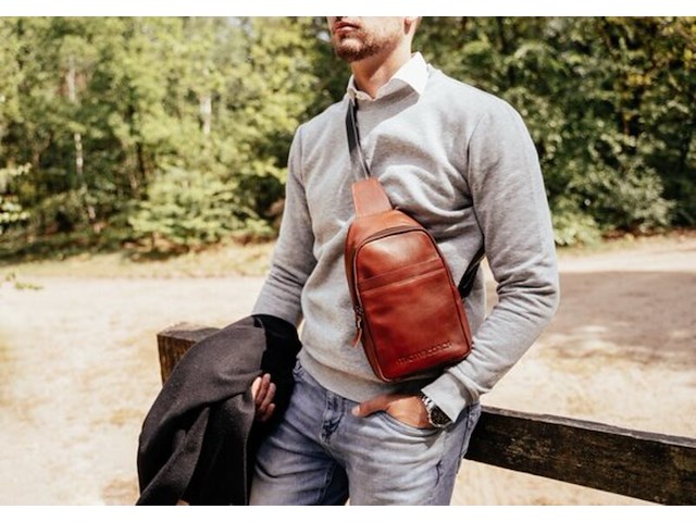 Tas, micmac bags, 20571, cognac - afbeelding 5 van  7