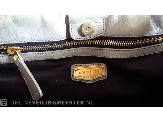 Tas miu miu, vitello lux - afbeelding 12 van  13