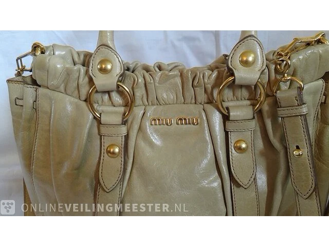Tas miu miu, vitello lux - afbeelding 8 van  14