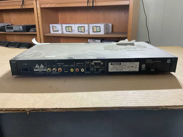 Tascam dv-d01u dvd speler - afbeelding 3 van  3