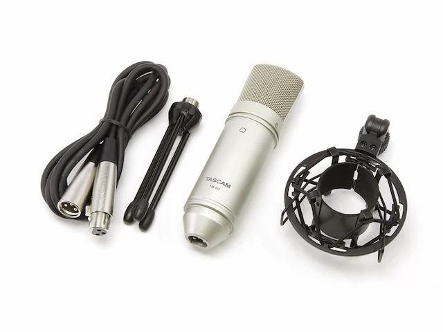 Tascam tm80 condensatormicrofoon voor studio - afbeelding 3 van  4