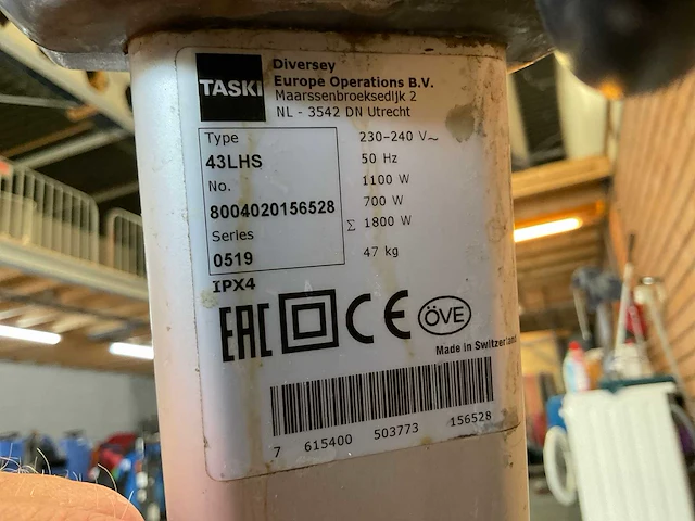 Taski ergodisc duo 43lhs schrobmachine - afbeelding 3 van  11