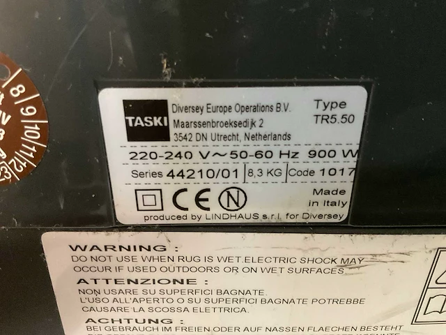 Taski jet tr5.50 stofzuiger - afbeelding 4 van  6