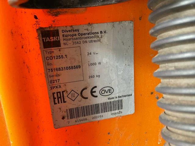 Taski swingo 1250b / 1255 b vloerreiniger (3x) - afbeelding 10 van  28