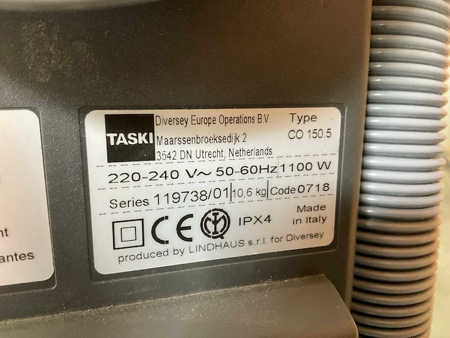 Taski swingo 150.5 vloerreiniger - afbeelding 7 van  8