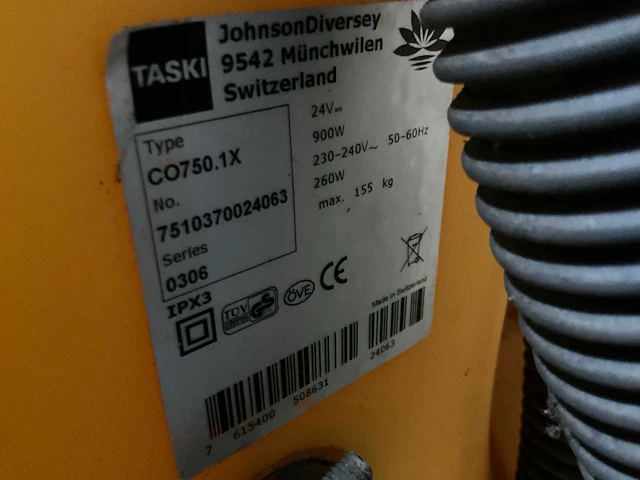Taski swingo 450 / 750 vloerreiniger (5x) - afbeelding 4 van  9