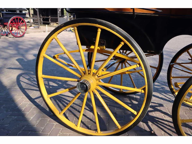 Tattersall grosvenok phaeton rijtuig - afbeelding 7 van  21