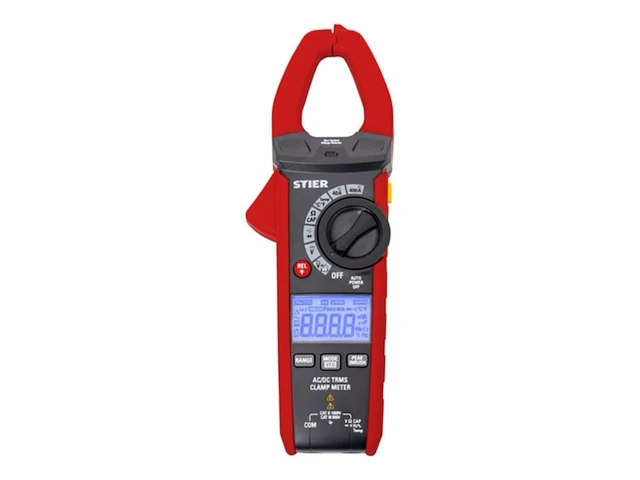 Taurus - digitale stroomklem ac/dc 1000v 400a 40m 100khz rood - afbeelding 1 van  2
