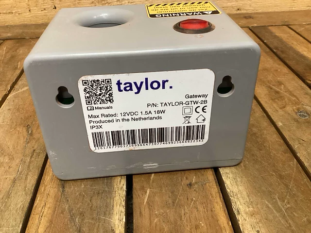 Taylor. noodknop voor omvormers-besturingskast - afbeelding 3 van  5