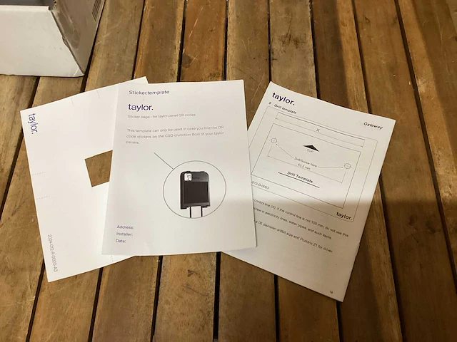 Taylor. noodknop voor omvormers-besturingskast - afbeelding 5 van  5