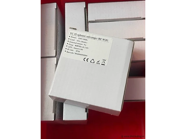 Tc 25 opbouw ontvangers rf wifi - ca 16 st - afbeelding 2 van  3