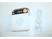 Tchibo radiowekker hifi ices icr210 digitaal radio - afbeelding 2 van  2