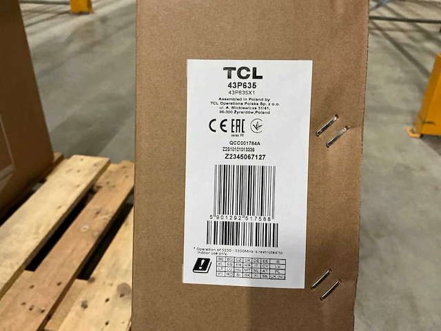 Tcl 43p635 hdr tv - afbeelding 2 van  2