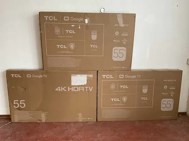 Tcl 55 inch televisie (3x) - afbeelding 1 van  14
