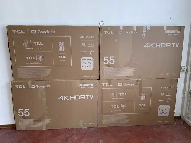 Tcl 55 inch televisie (4x) - afbeelding 1 van  17