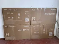 Tcl 55 inch televisie (4x) - afbeelding 1 van  17