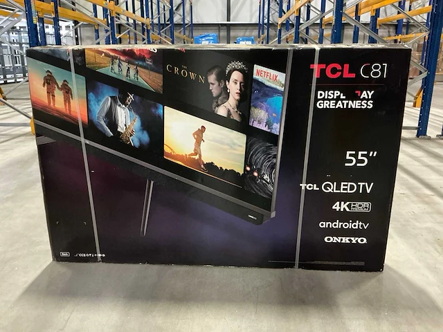 Tcl 55c815 tv 55’’ - afbeelding 1 van  2