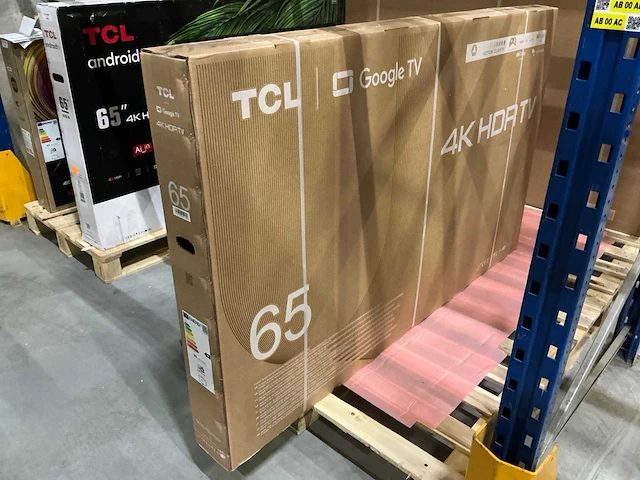 Tcl 65p638 4k hdr tv 65’’ - afbeelding 1 van  3